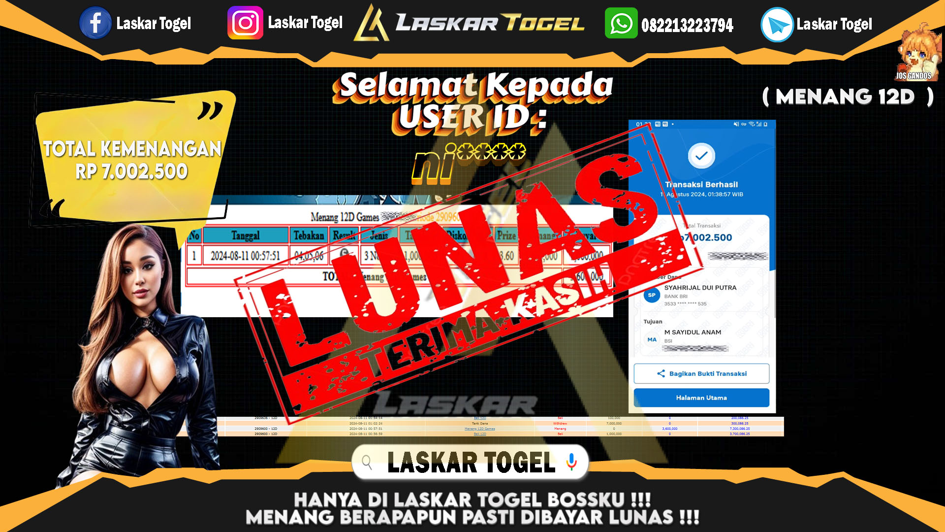LASKARTOGEL-JACKPOT-TOGEL-12D-Rp.7.002.500