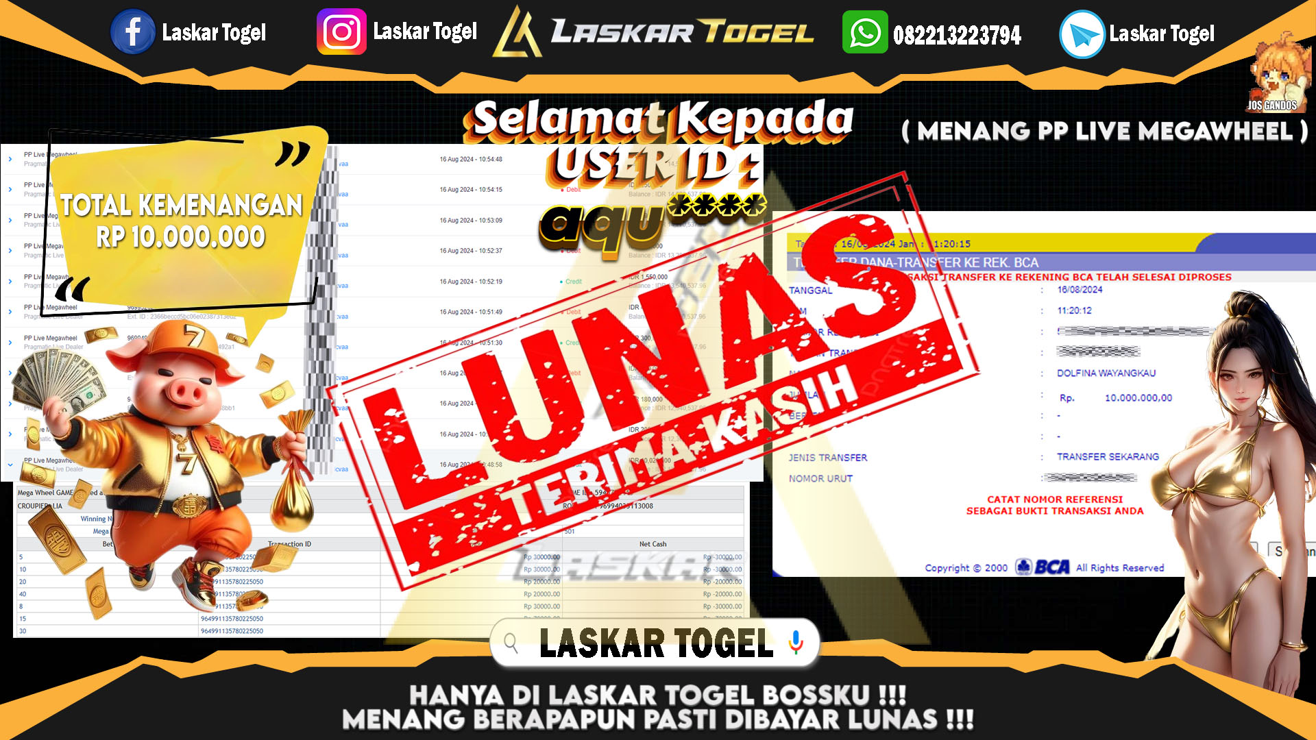 LASKARTOGEL-JACKPOT-LIVE-CASINO-PP-LIVE-MEGAWHEEL-Rp.10.000.000