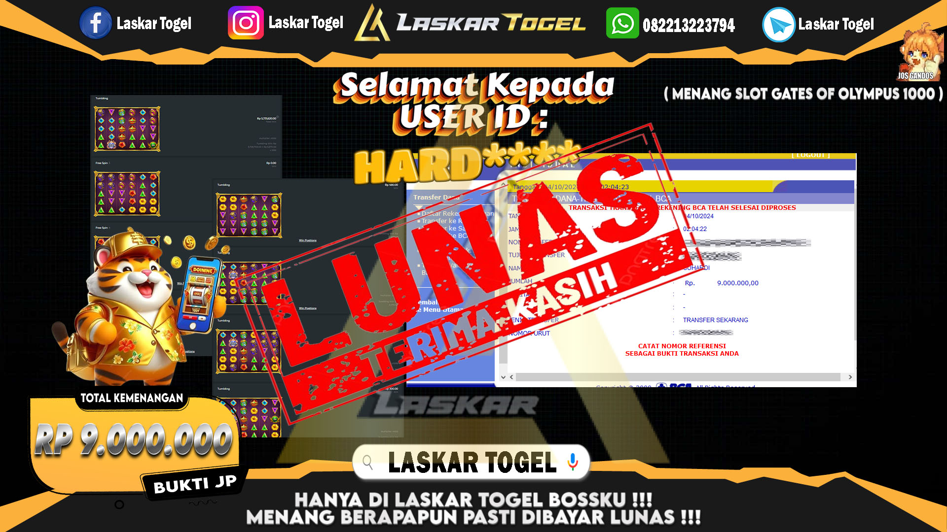 LASKARTOGEL-JACKPOT-SLOT-GATES-OF-OLYMPUS-1000-Rp.9.000.000
