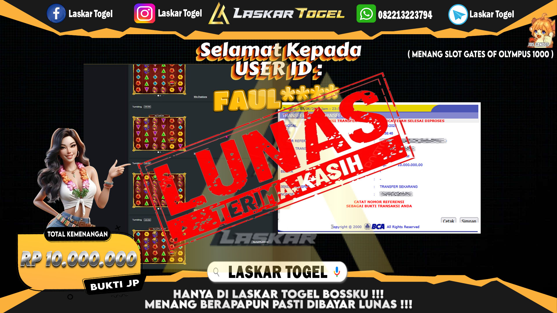LASKARTOGEL-JACKPOT-SLOT-WILD-BOUNTY-SHOWDOWN-Rp.11.700.000