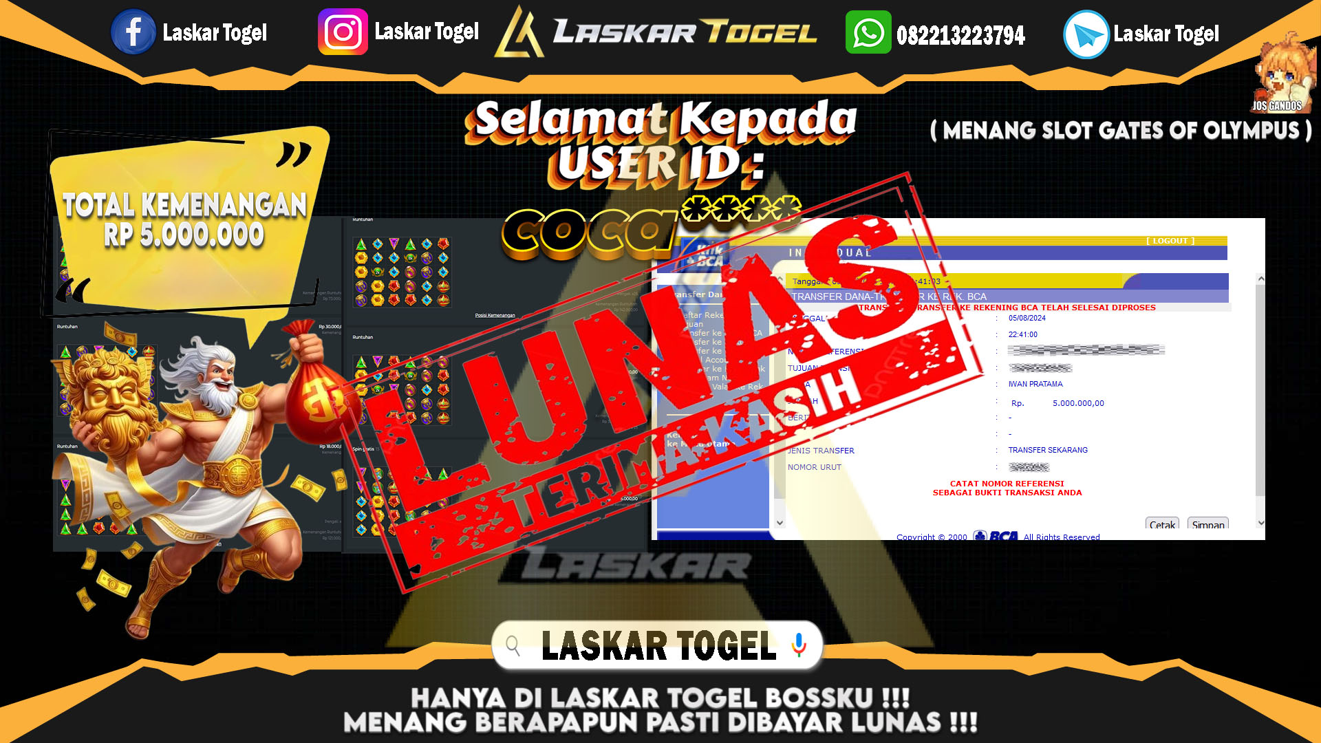 LASKARTOGEL-JACKPOT-SLOT-MAHJONG-WAYS2-Rp.5.000.000