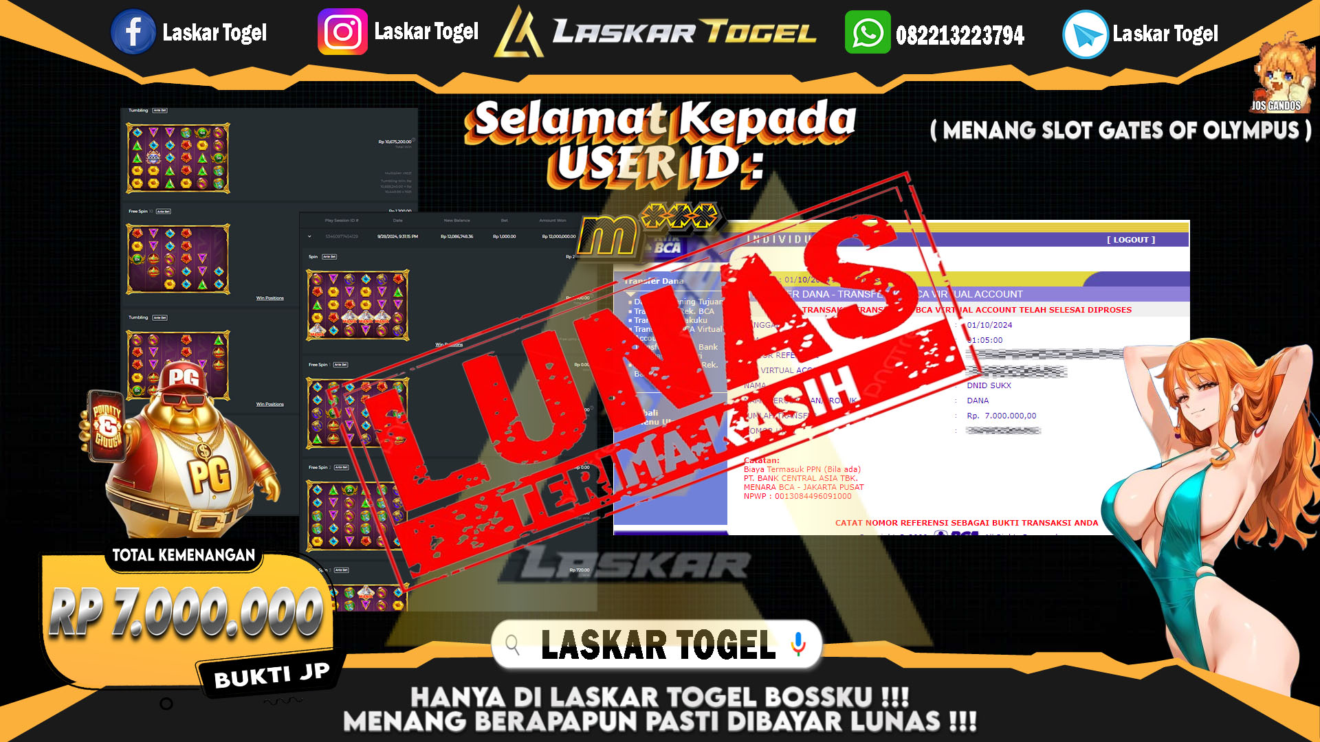 LASKARTOGEL-JACKPOT-SLOT-GATES-OF-OLYMPUS-Rp.7.000.000