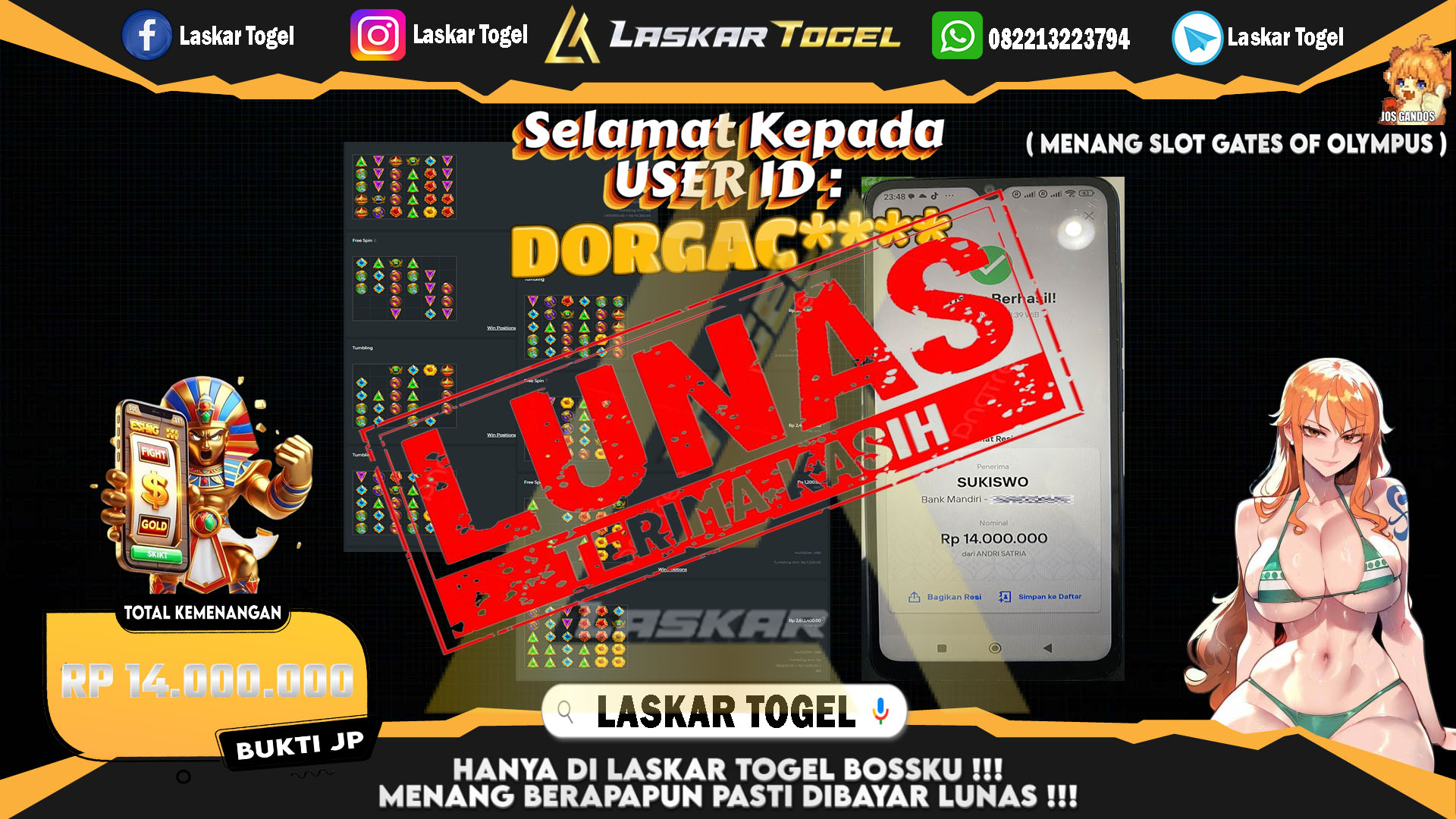 LASKARTOGEL-JACKPOT-SLOT-GATES-OF-OLYMPUS-Rp.14.000.000
