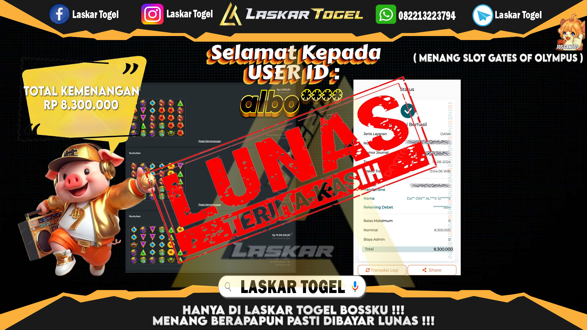 LASKARTOGEL-JACKPOT-SLOT-GATES-OF-OLYMPUS-Rp.8.300.000
