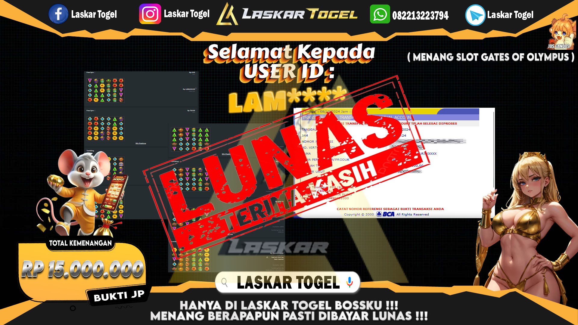 LASKARTOGEL-JACKPOT-SLOT-GATES-OF-OLYMPUS-Rp.15.000.000