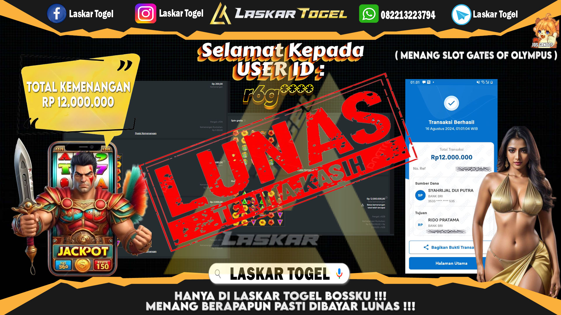 LASKARTOGEL-JACKPOT-SLOT-LEPRECHAUN-RICHES-Rp.10.000.000
