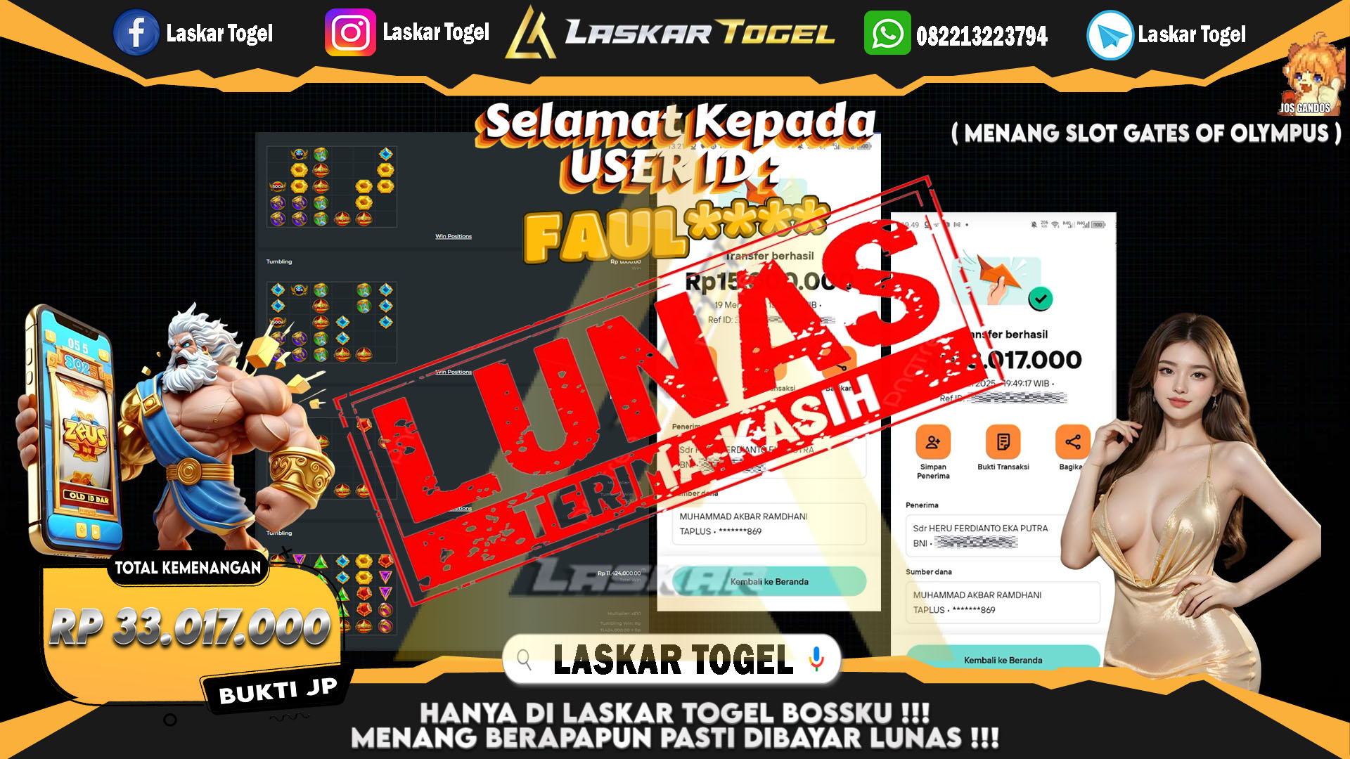 LASKARTOGEL-JACKPOT-SLOT-GATES-OF-OLYMPUS-Rp.33.017.000