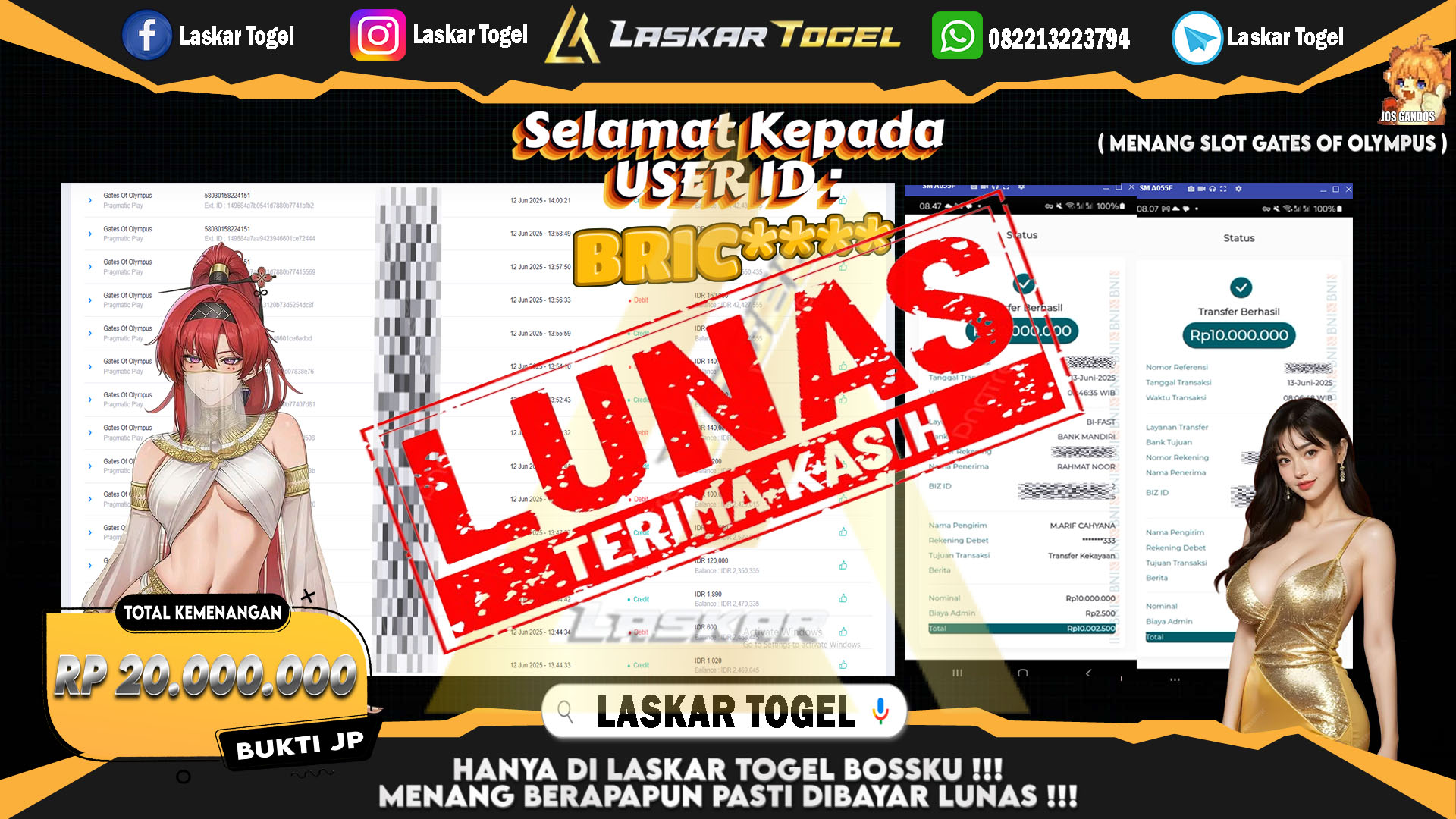 LASKARTOGEL-JACKPOT-SLOT-GATES-OF-OLYMPUS-Rp.20.000.000