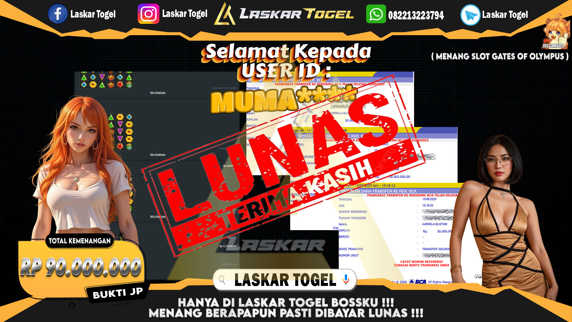 LASKARTOGEL-JACKPOT-SLOT-GATES-OF-OLYMPUS-Rp.90.000.000