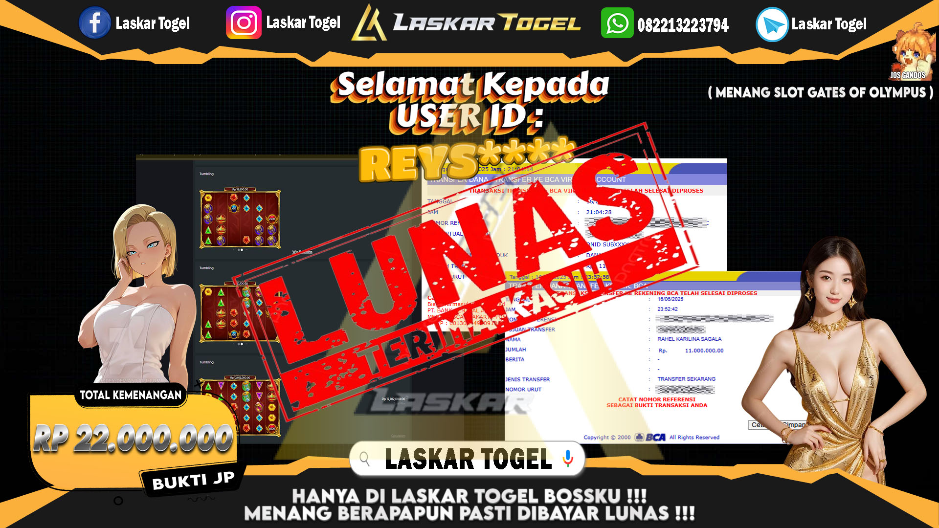 LASKARTOGEL-JACKPOT-SLOT-GATES-OF-OLYMPUS-Rp.22.000.000