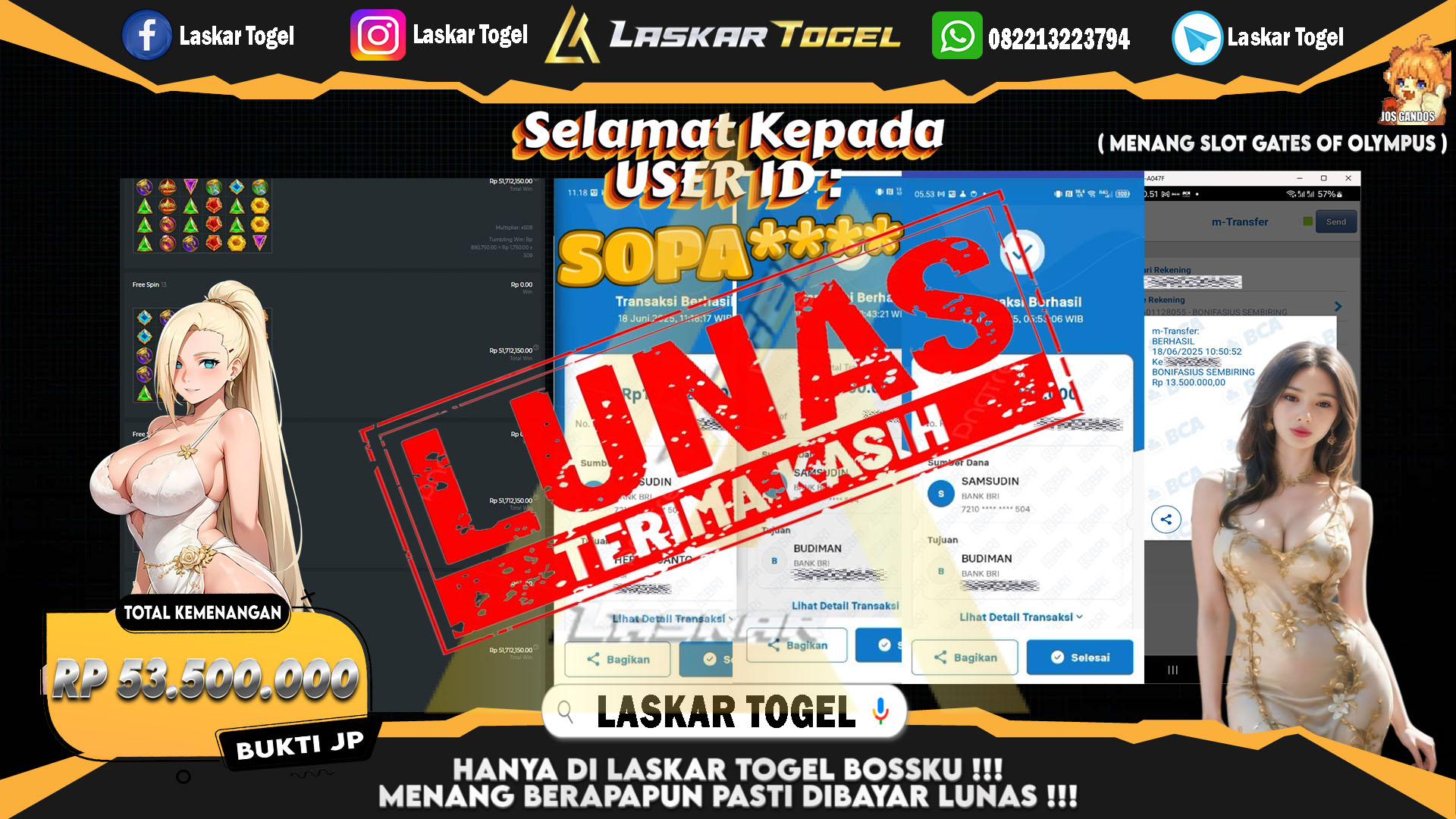 LASKARTOGEL-JACKPOT-SLOT-GATES-OF-OLYMPUS-Rp.53.500.000