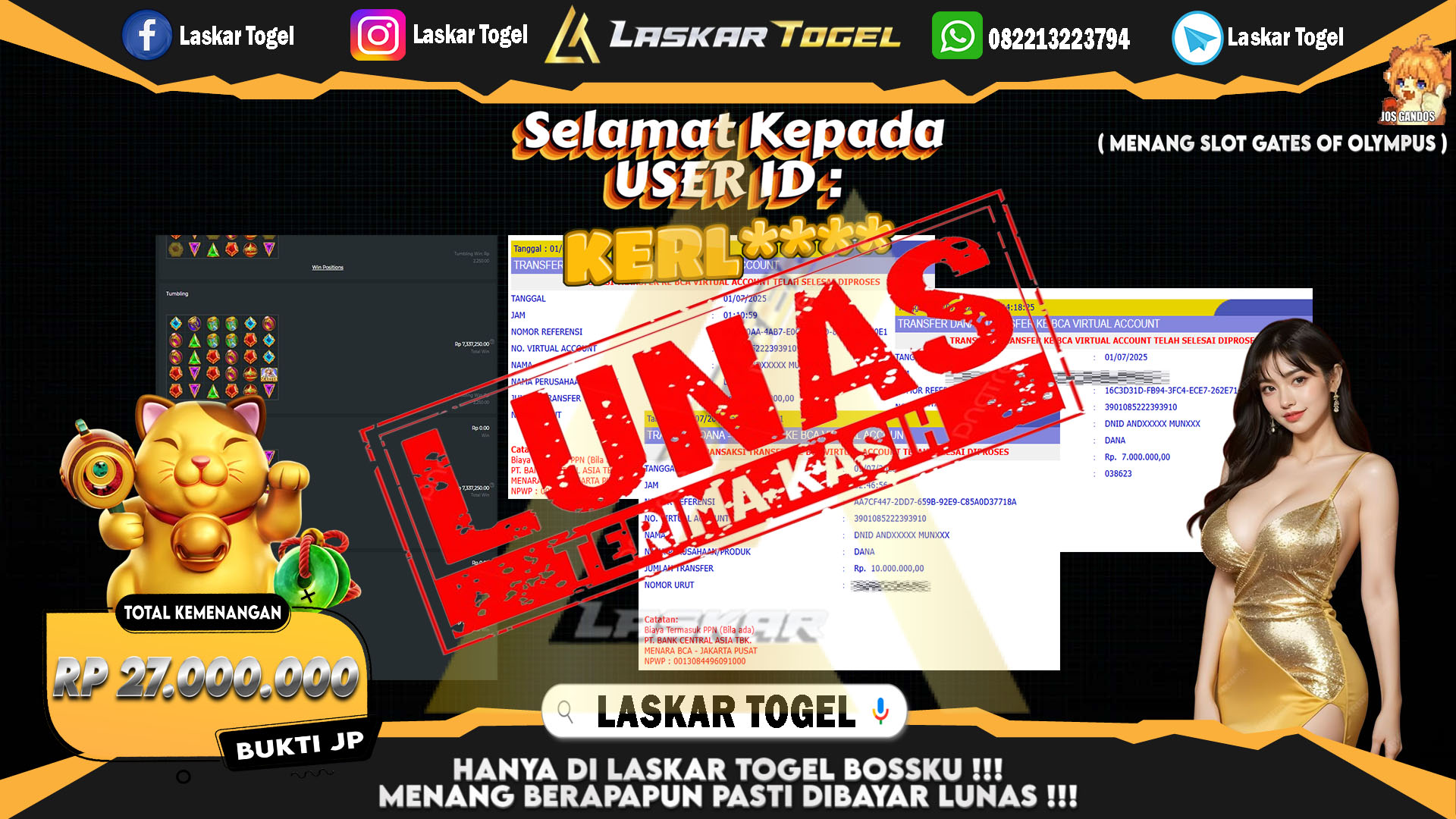 LASKARTOGEL-JACKPOT-SLOT-GATES-OF-OLYMPUS-Rp.27.000.000