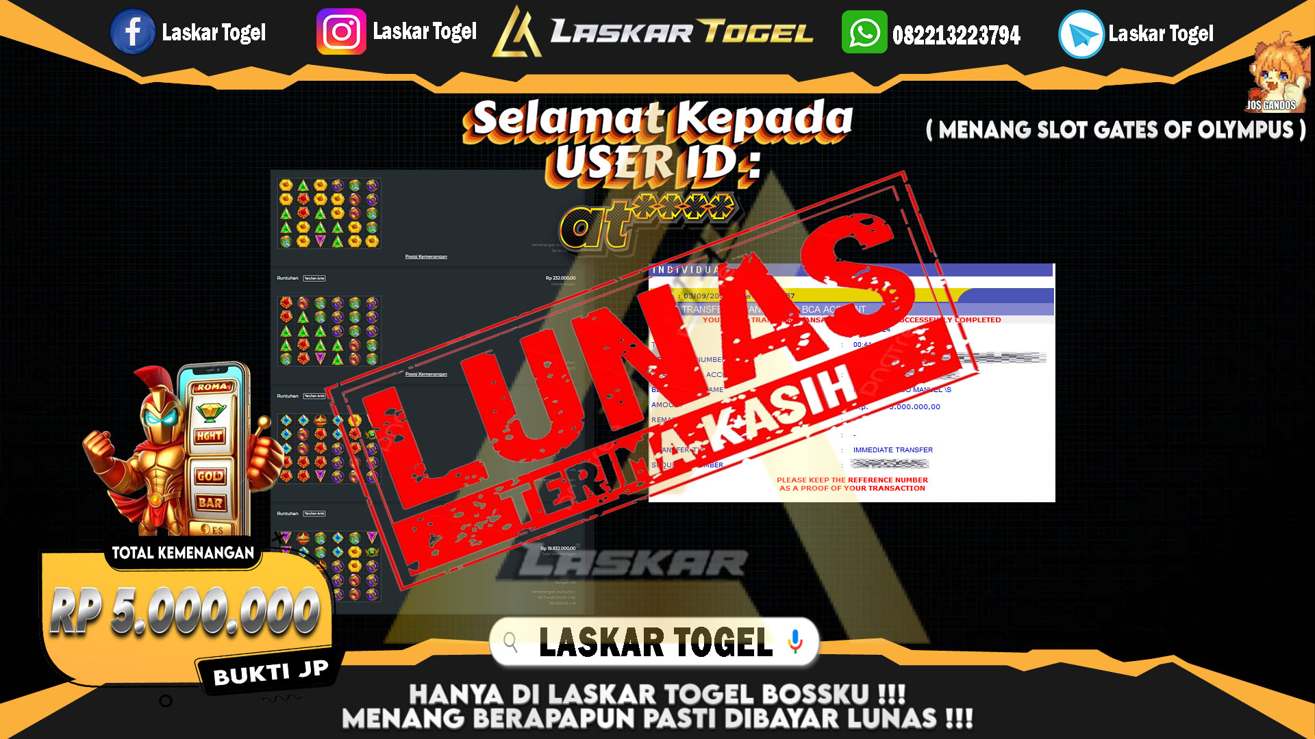 LASKARTOGEL-JACKPOT-SLOT-GATES-OF-OLYMPUS-Rp.5.000.000