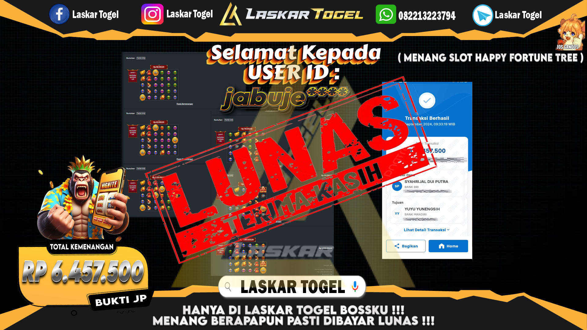 LASKARTOGEL-JACKPOT-SLOT-HAPPY-FORTUNE-TREE-Rp.6.457.500