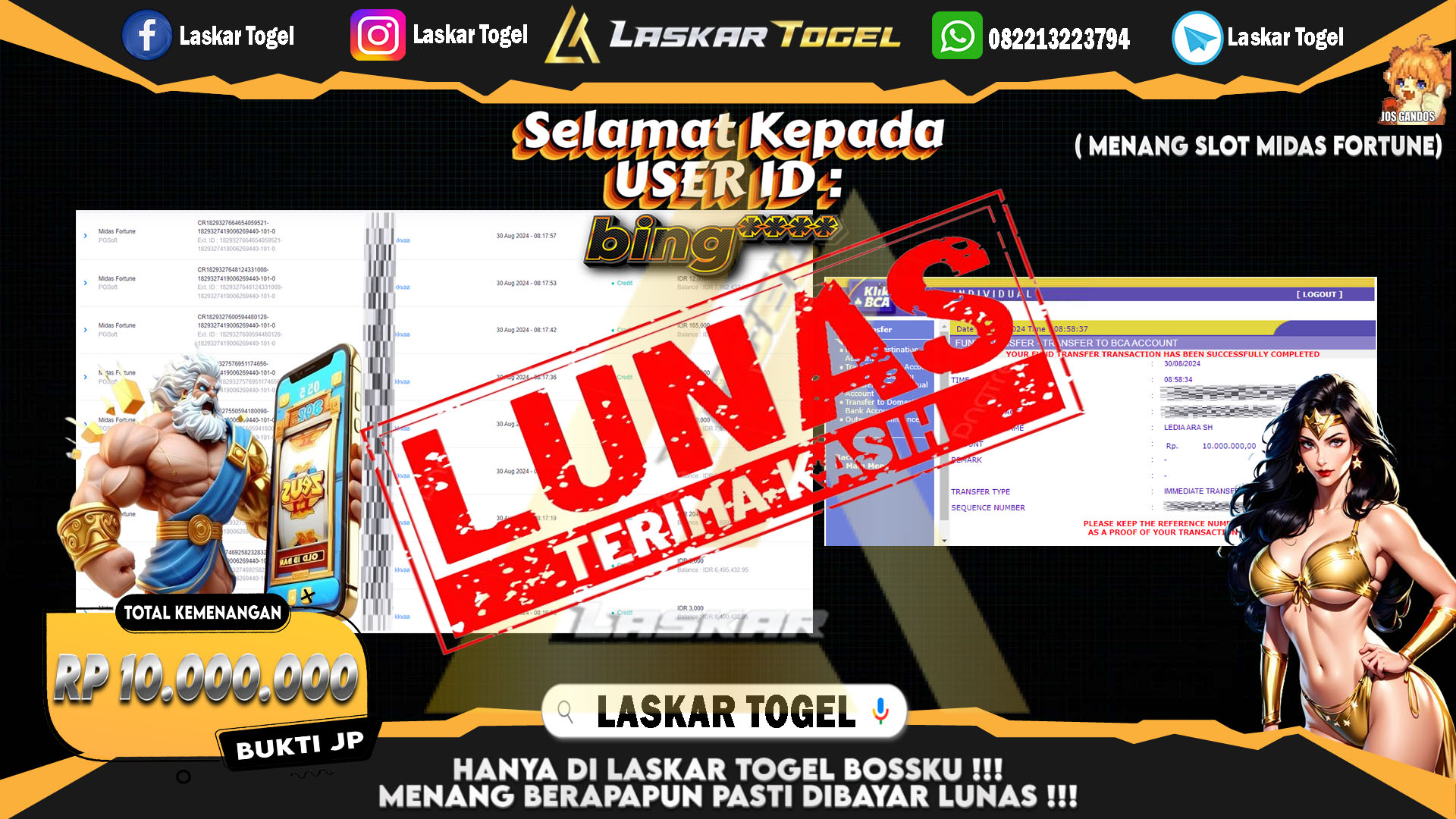 LASKARTOGEL-JACKPOT-SLOT-MIDAS-FORTUNE-Rp.10.000.000