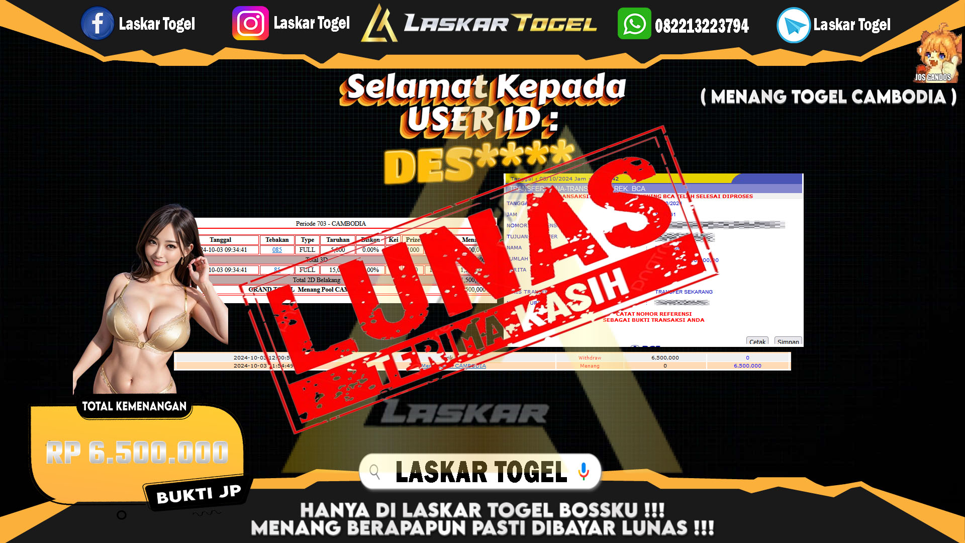 LASKARTOGEL-JACKPOT-TOGEL-CAMBODIA-Rp.6.500.000