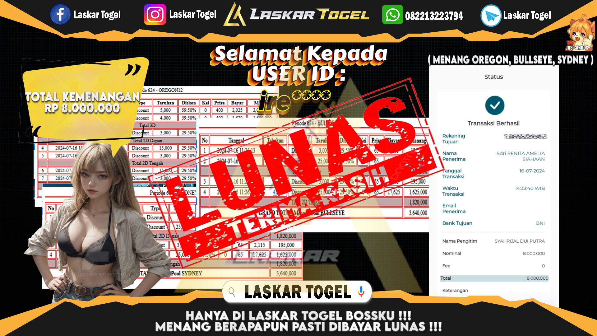 LASKARTOGEL-JACKPOT-TOGEL-OREGON,-BULLSEYE-&-SYDNEY-Rp.8.000.000