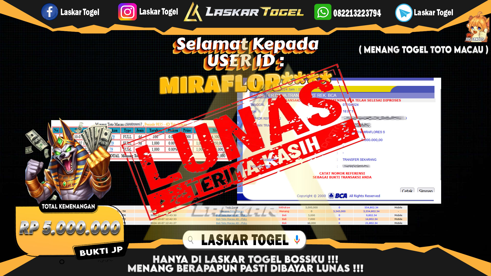 LASKARTOGEL-JACKPOT-TOGEL-TOTO-MACAU-Rp.5.000.000