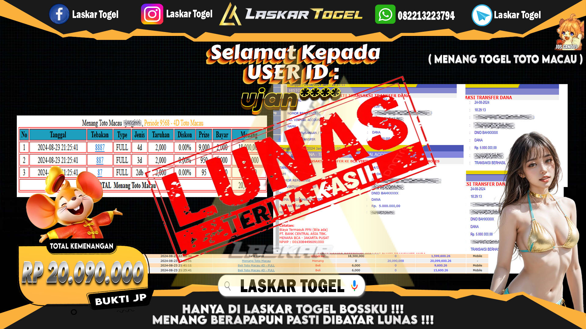 LASKARTOGEL-JACKPOT-TOGEL-TOTO-MACAU-Rp.20.090.000